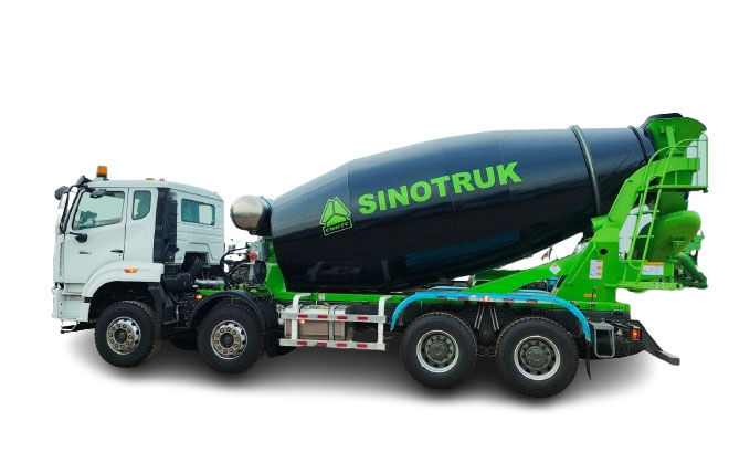 Sinotruk Howo 8X4 Cement Mixer Truck 10cbm 12cbm Sell To Africa