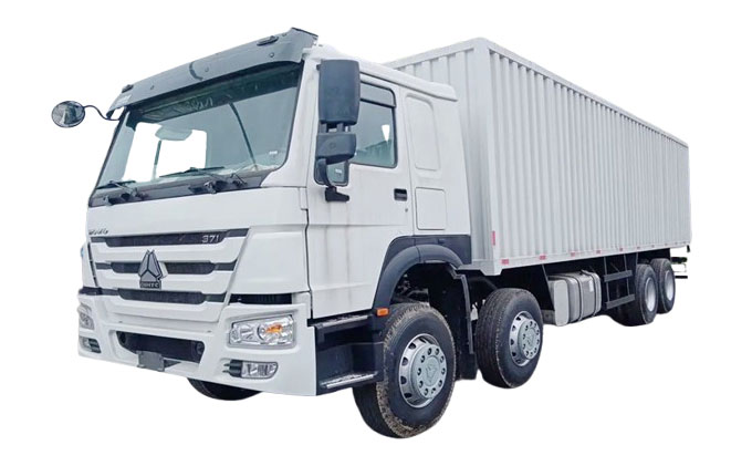 Sinotruk Howo 8x4 Van Truck HeavyCargo Truck Sell To Africa