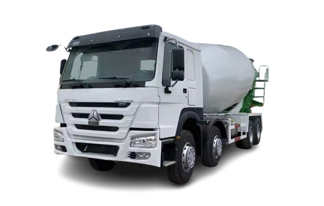 Howo Left Side Driving 12 Cubic Meters Concrete Mixer Truck For Sale